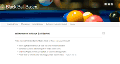 Desktop Screenshot of blackball.ch